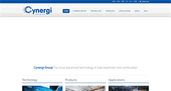 Desktop Screenshot of cynergi.eu