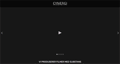 Desktop Screenshot of cynergi.no