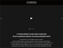 Tablet Screenshot of cynergi.no